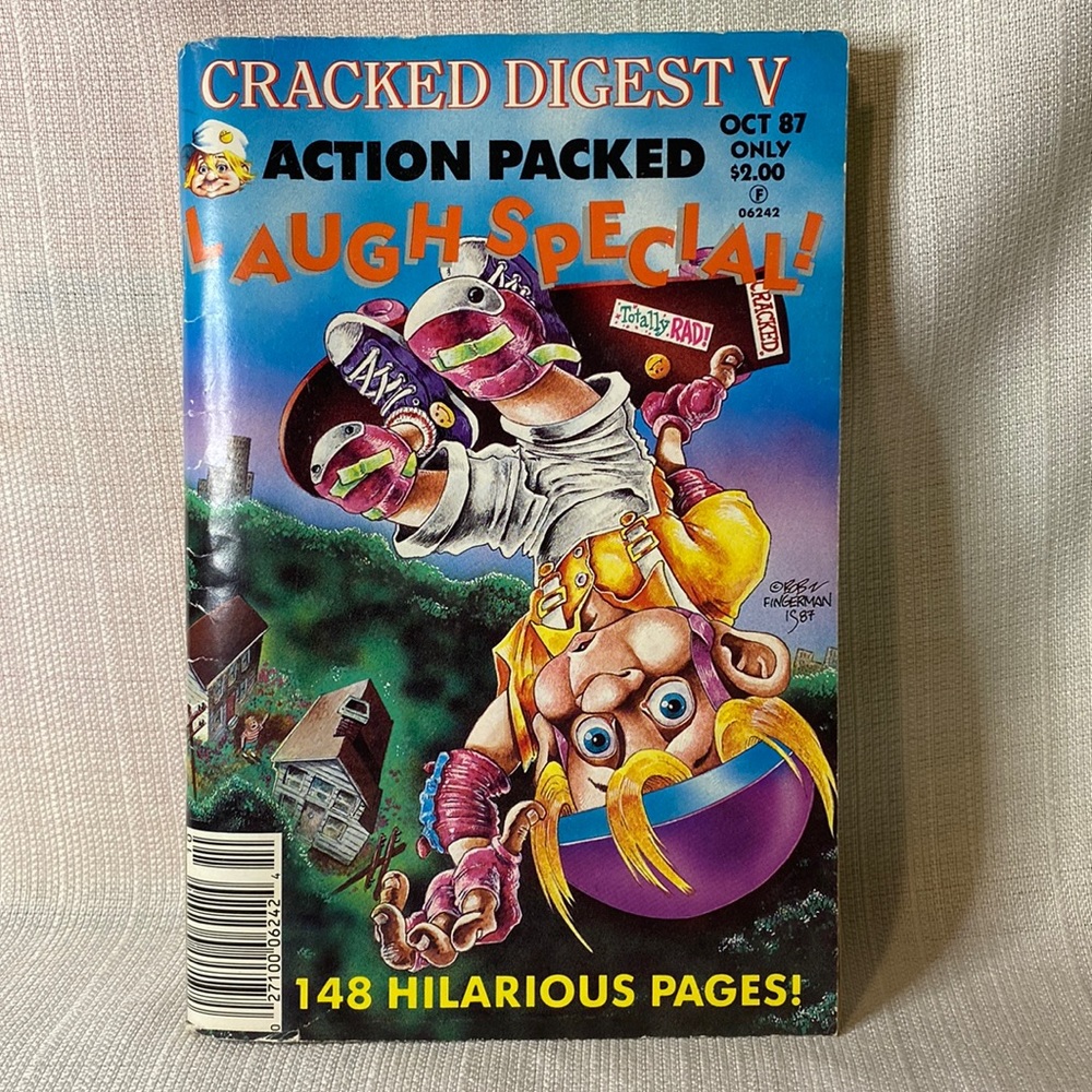 Mad Cracked Digest V Oct 1987 B&W Comic